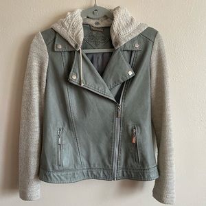 Faux Leather Jacket